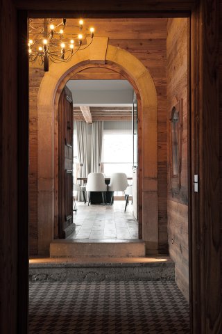 Porte voute chalet