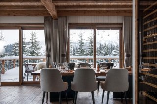 Salle a manger chalet