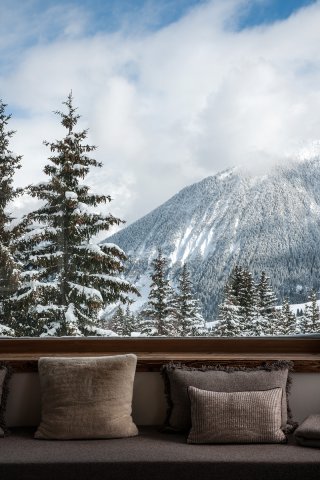 Banquette vue montagne