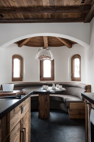 Espace petit déjeuner chalet
