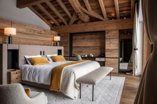 Chambre master chalet