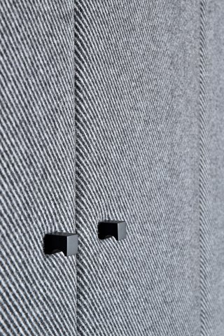 Detail porte de dressing tissu