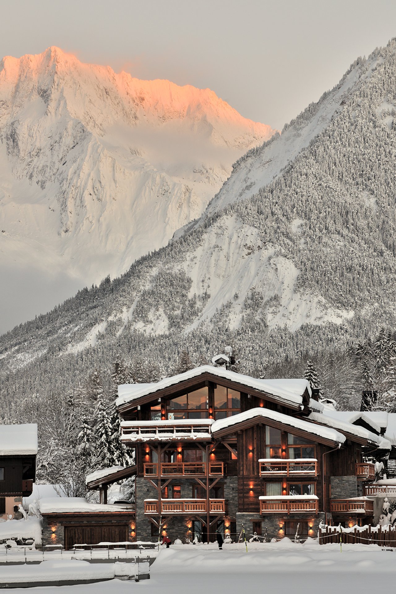 Chalet-Exterieur jour-courchevel