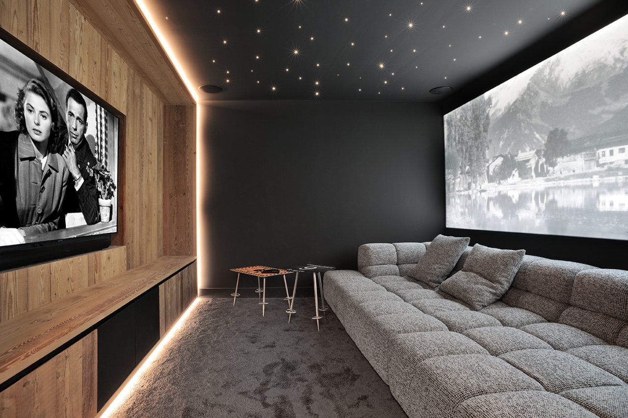 Chalet-Salon TV-courchevel
