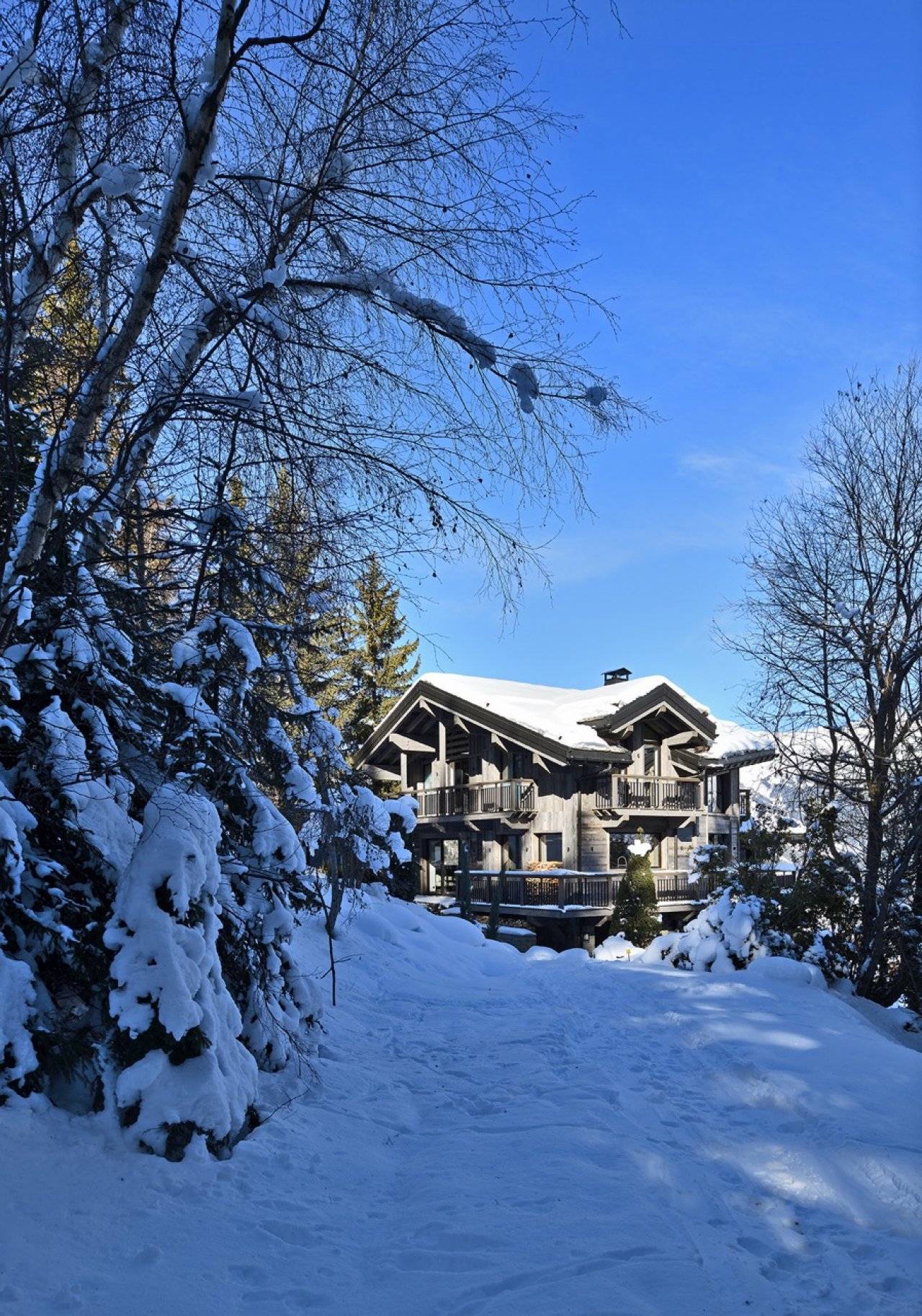 White Sand Courchevel chalet jour © Studio Erick Saillet