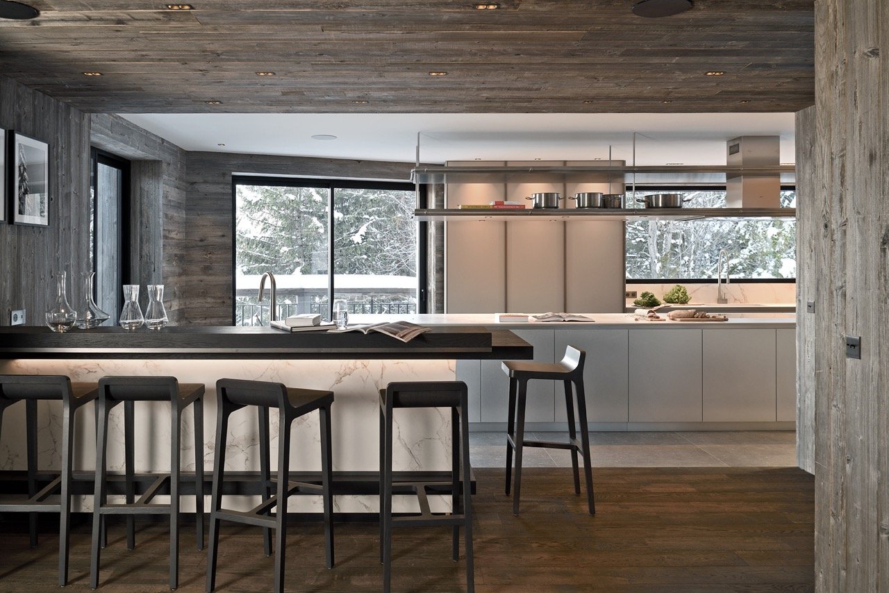 White Sand Courchevel chalet cuisine © Studio Erick Saillet